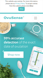 Mobile Screenshot of ovusense.com